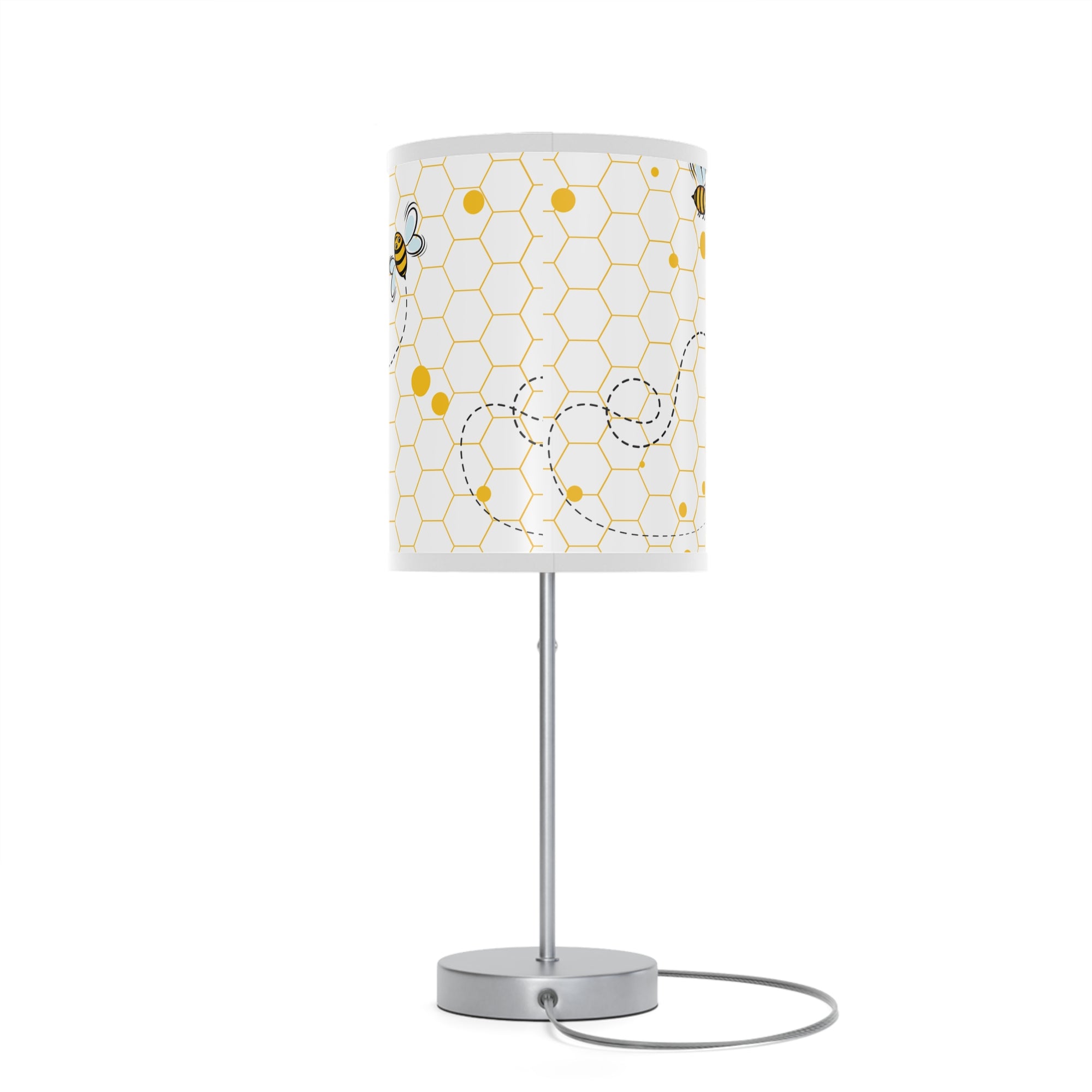 Chic Bee-Themed Table Lamp