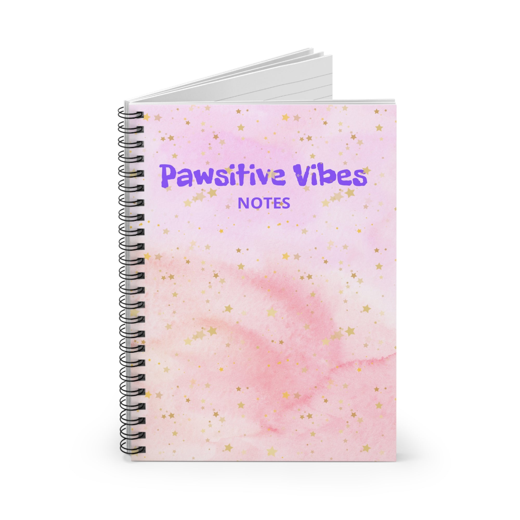 Pawsitive Vibes Spiral Notebook