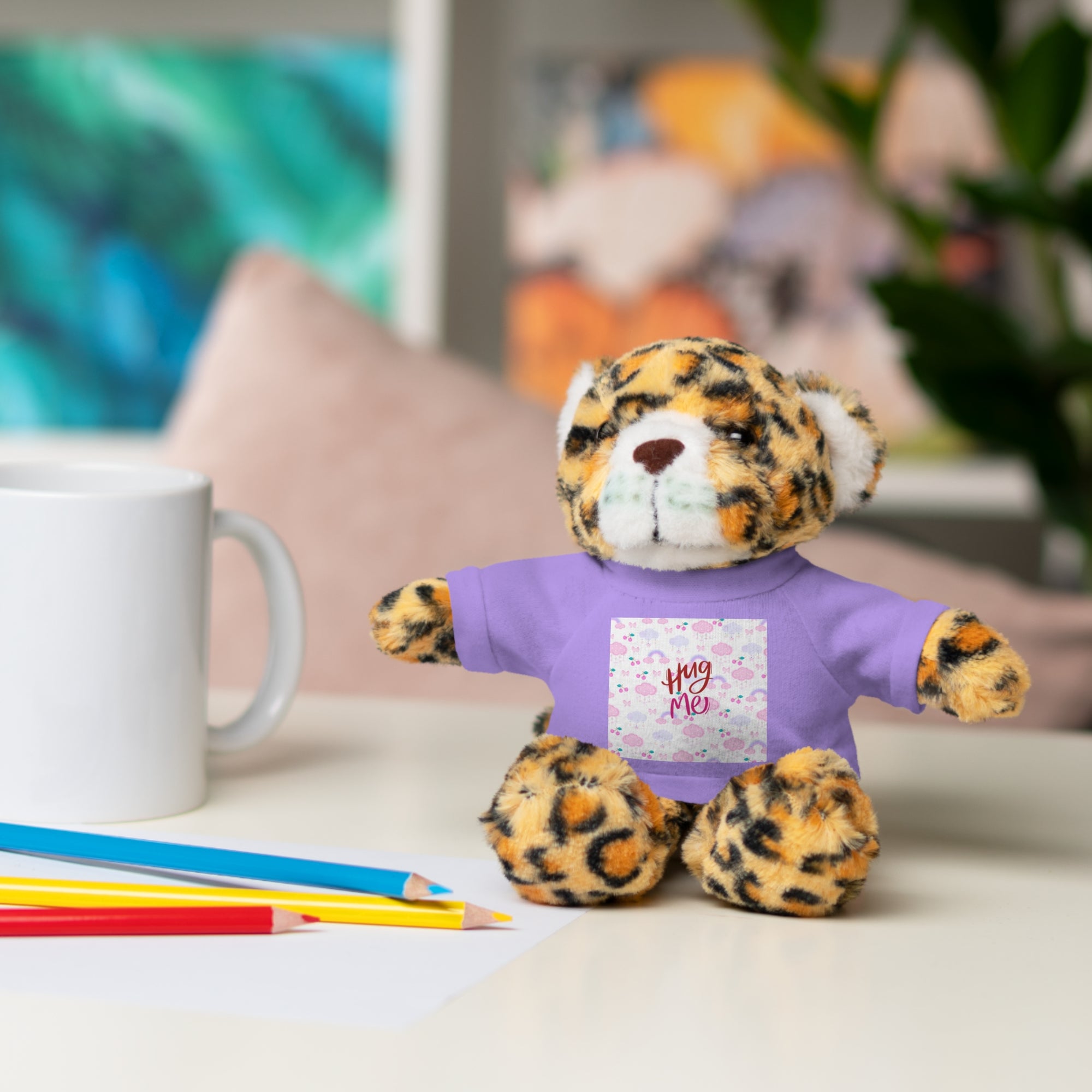 Hug Me Stuffed Animal Plush Toy – Soft & Cuddly Gift for Kids