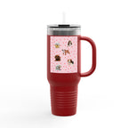 Cute Pet-Themed Insulated Travel Mug, 40oz