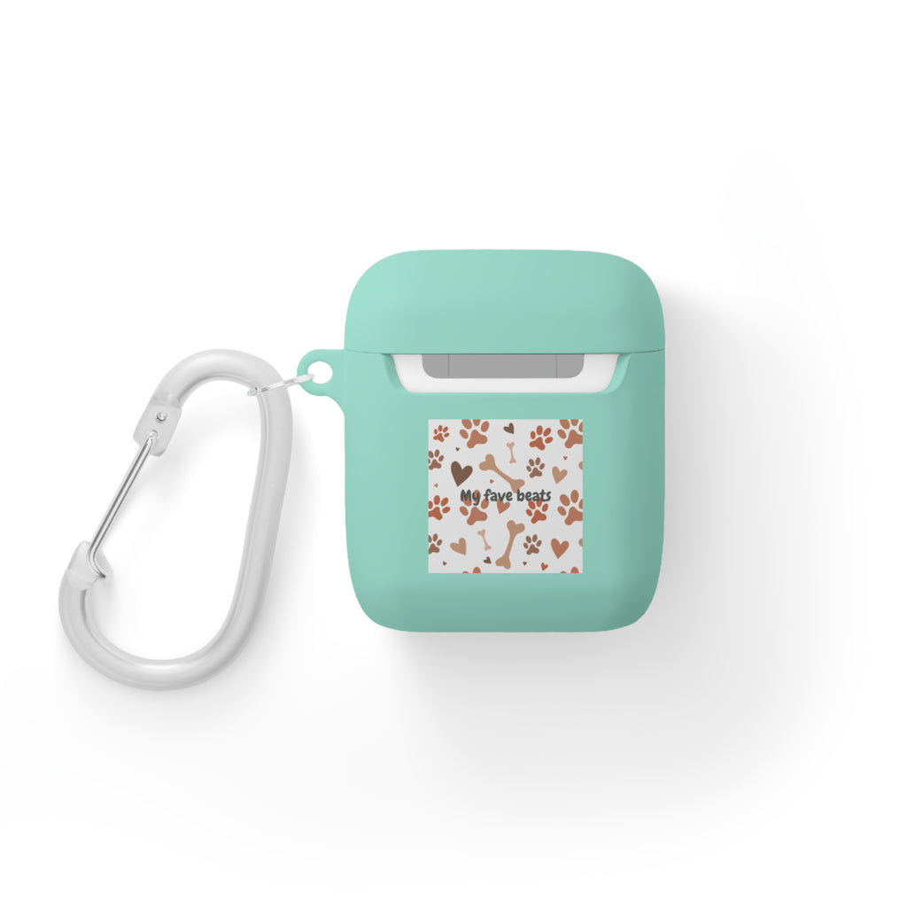 Cute Dog Paw Print AirPods Case Cover