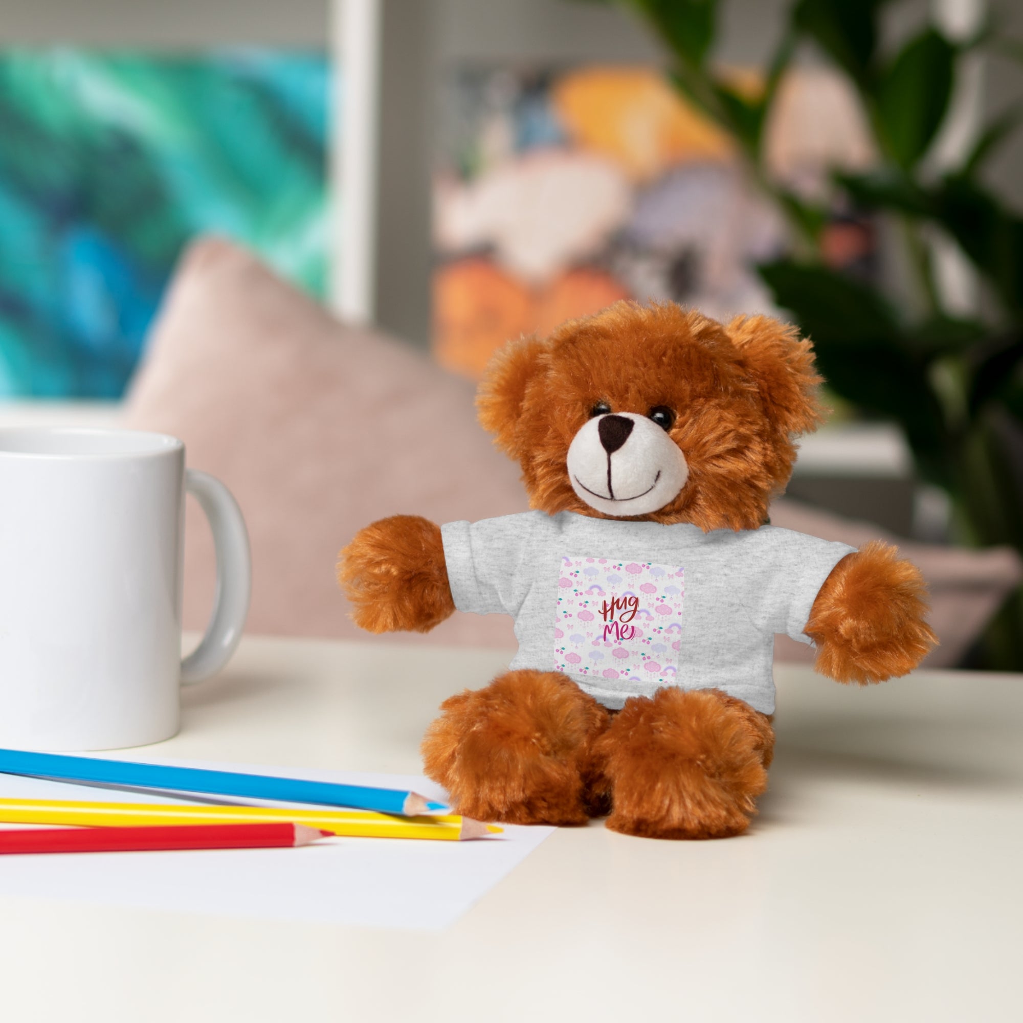 Hug Me Stuffed Animal Plush Toy – Soft & Cuddly Gift for Kids