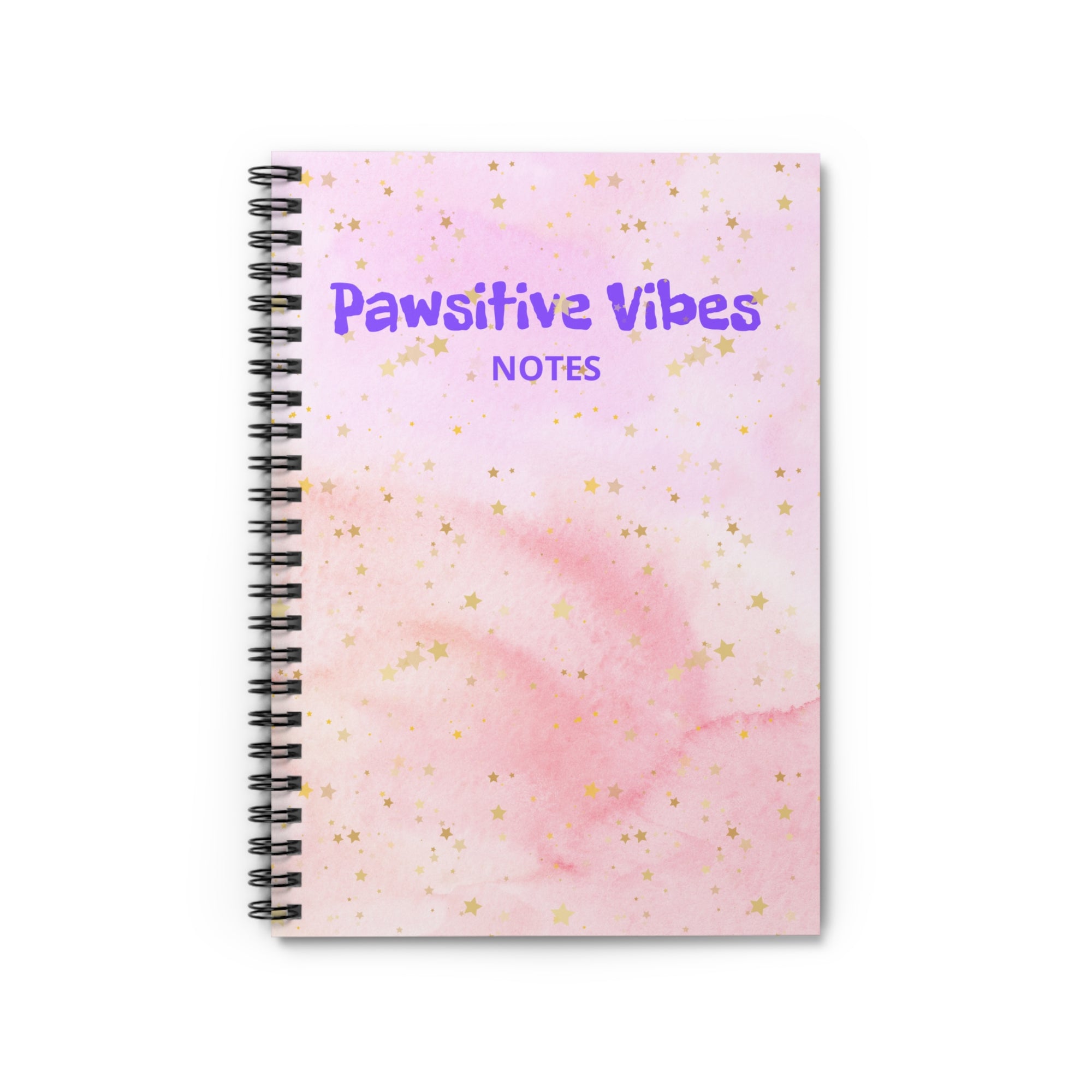 Pawsitive Vibes Spiral Notebook
