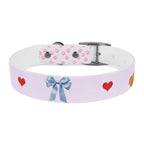 Charming Pet Collar with Paw Print Design