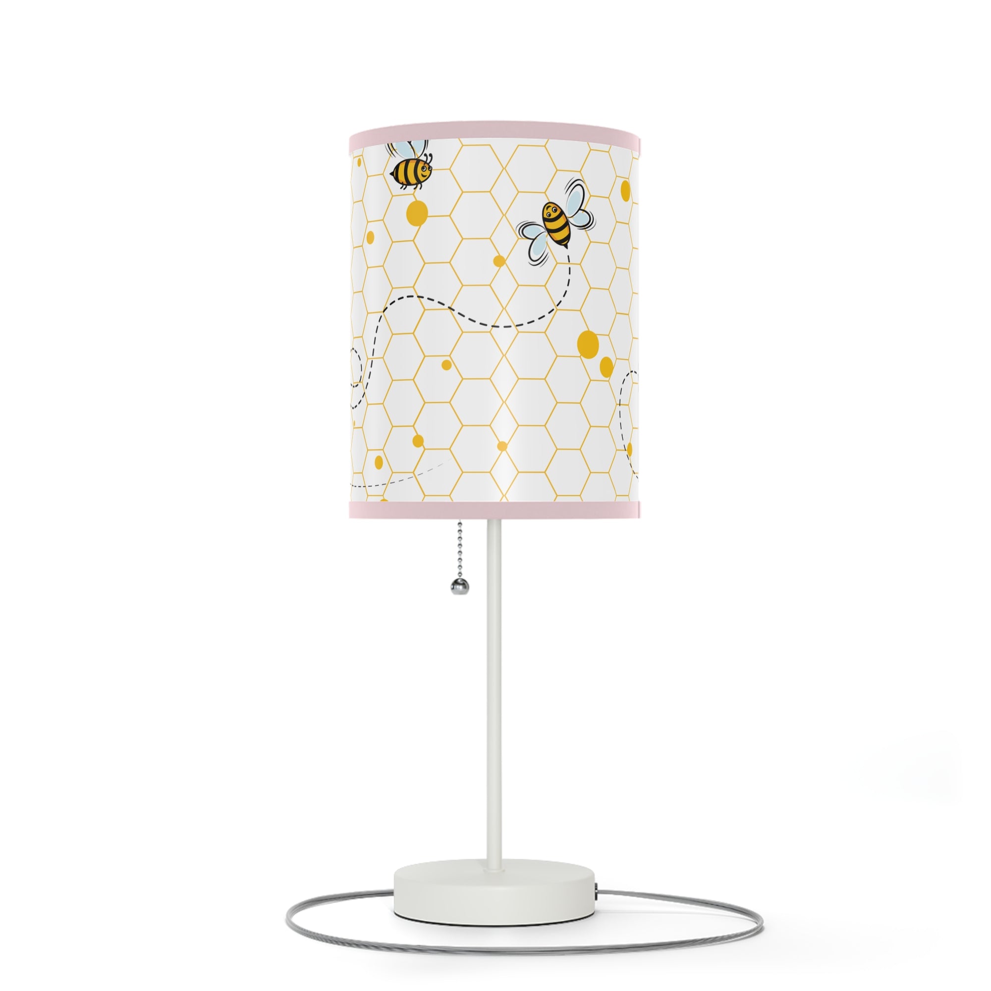 Chic Bee-Themed Table Lamp