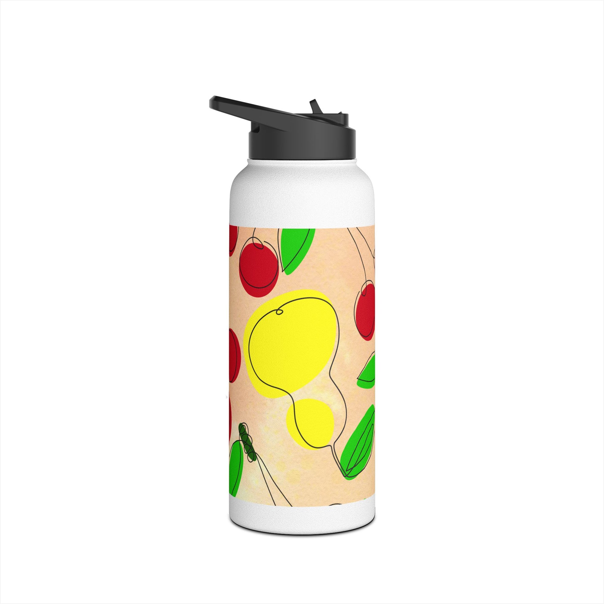 Charming Fruit Pattern Water Bottle