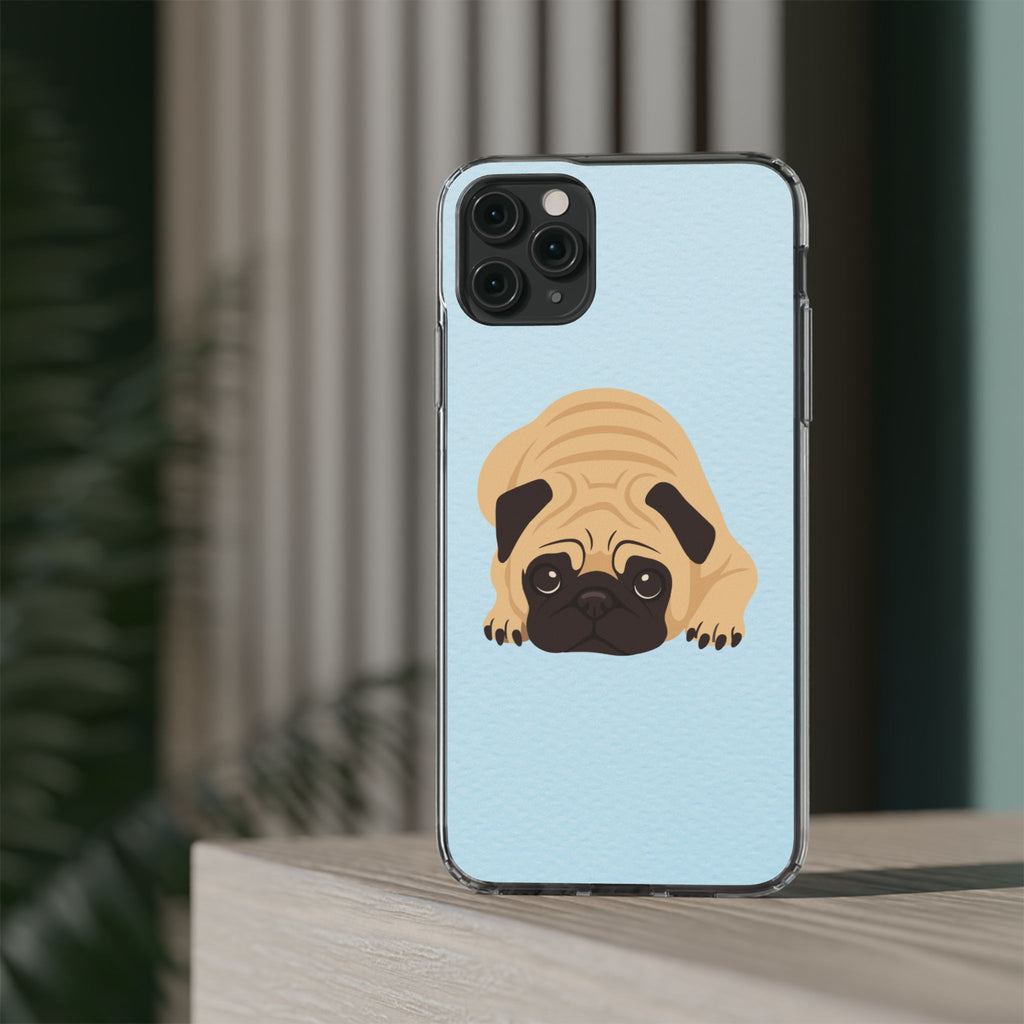 Clear Cute Puppy Impact-Resistant Cases