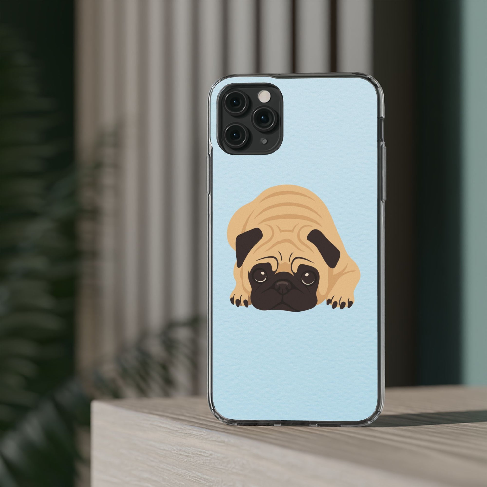 Clear Cute Puppy Impact-Resistant Cases