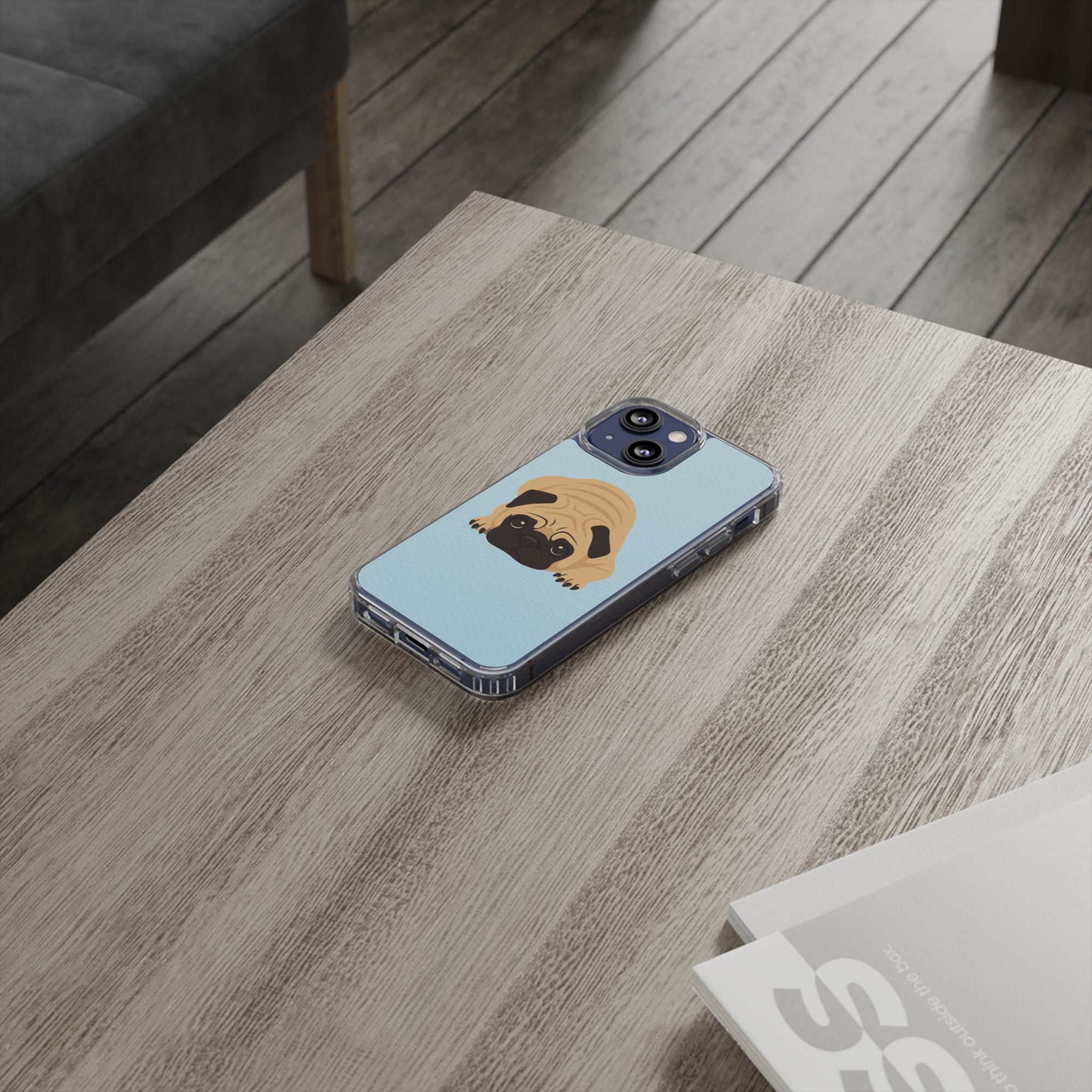 Clear Cute Puppy Impact-Resistant Cases