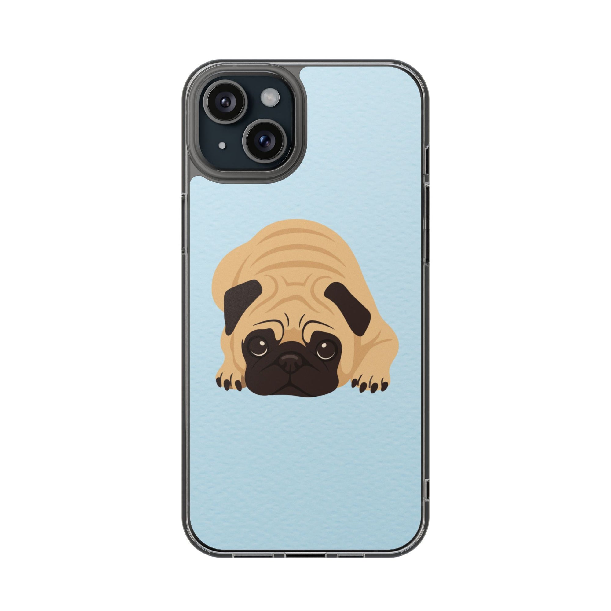 Clear Cute Puppy Impact-Resistant Cases