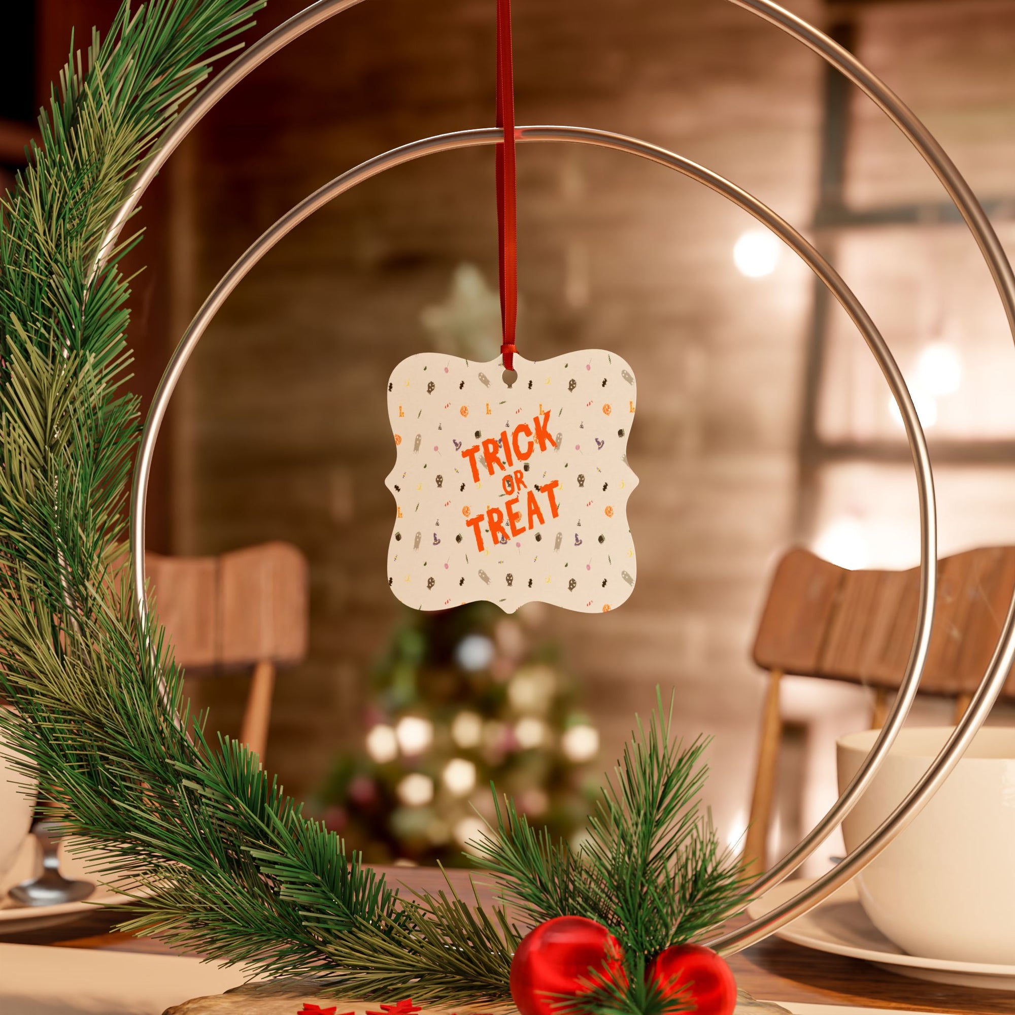 Halloween Aluminum Ornaments