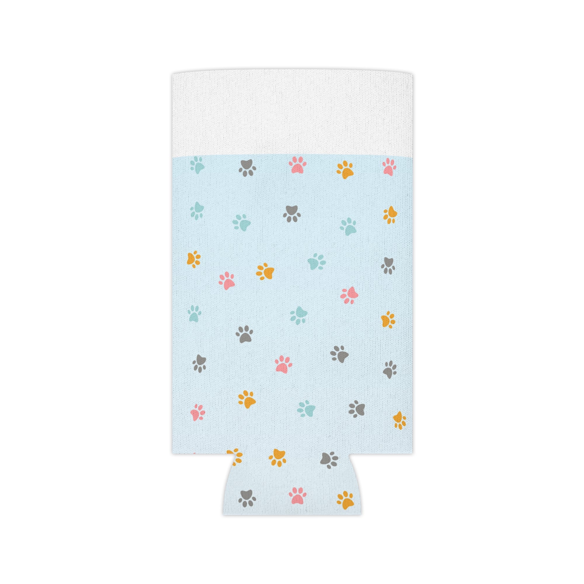 Paw Print Can Cooler