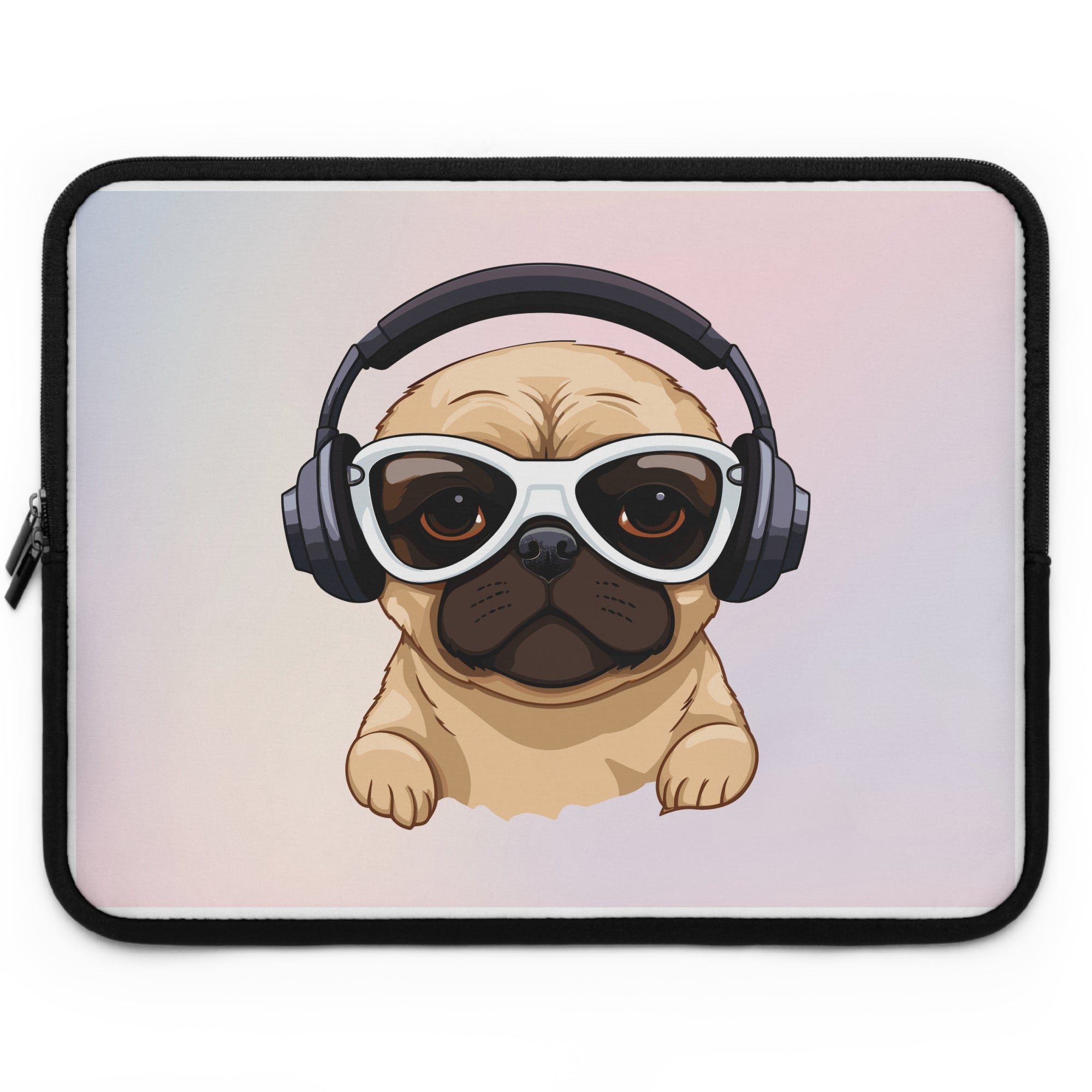 Cute Pug Laptop Sleeve