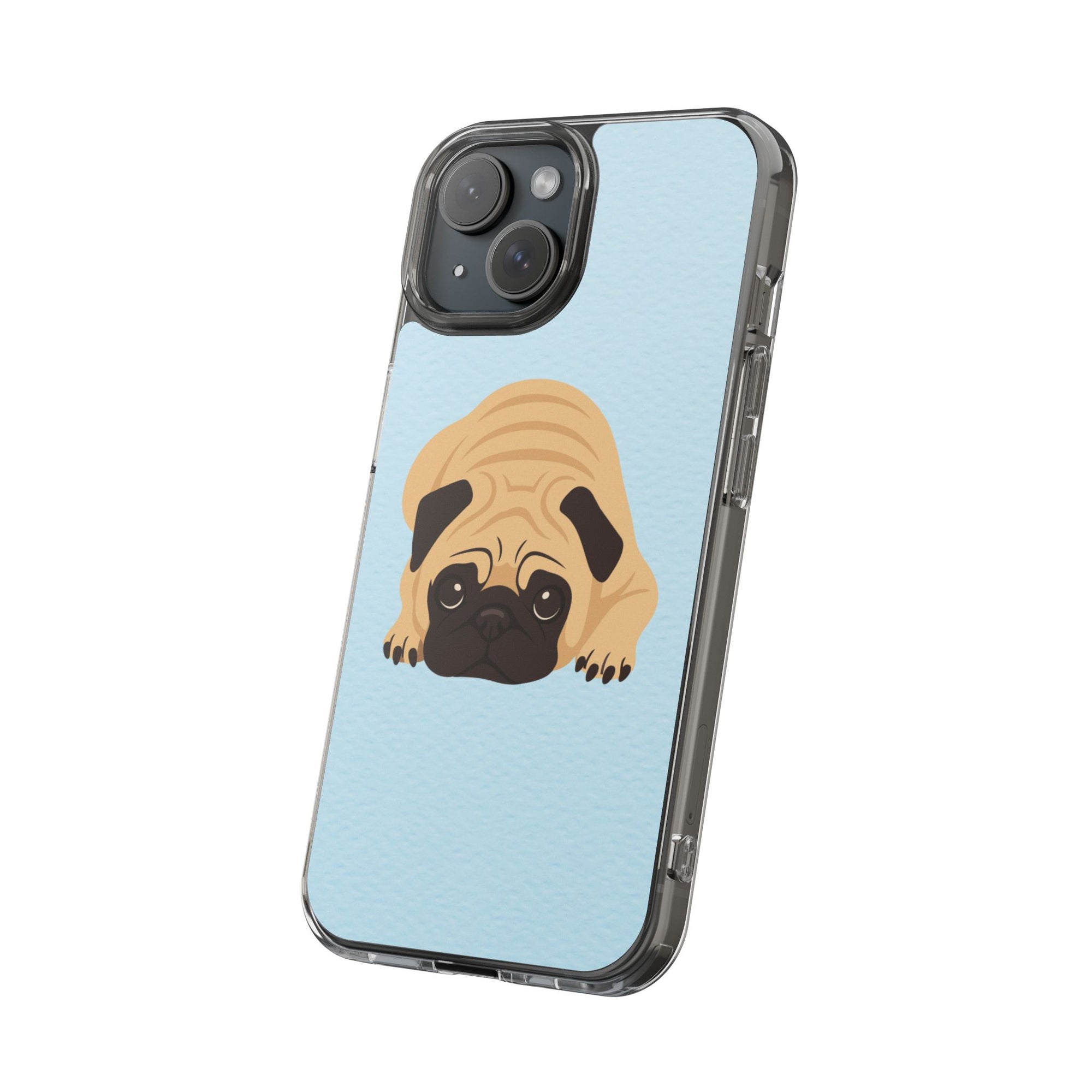 Clear Cute Puppy Impact-Resistant Cases