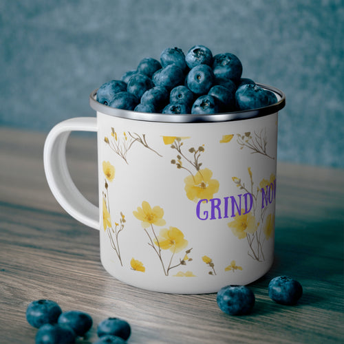 Adventurous Enamel Camping Mug