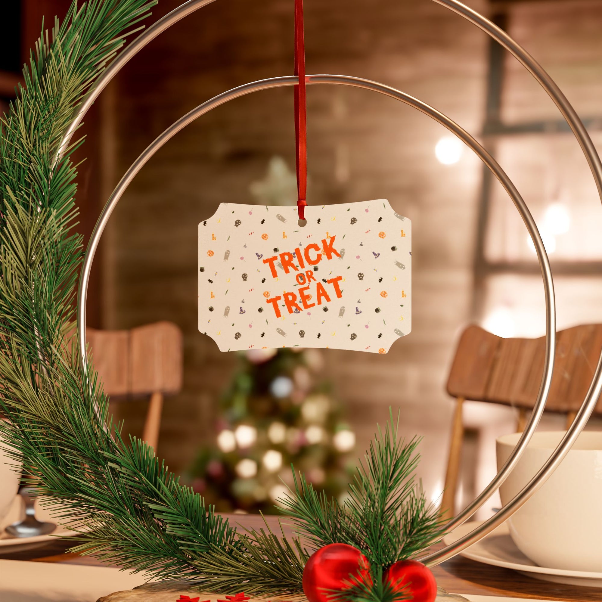 Halloween Aluminum Ornaments