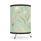 Floral Tripod Lamp