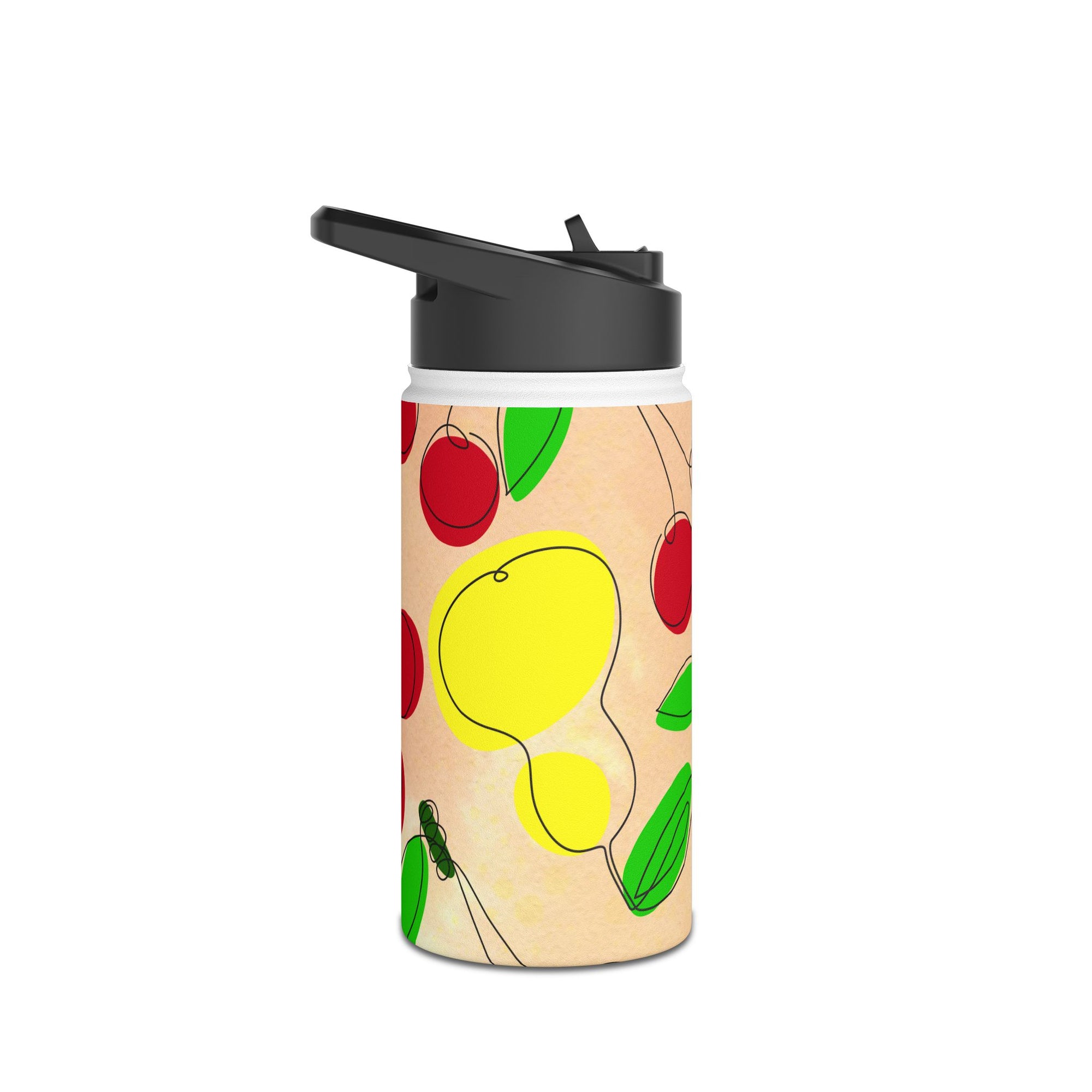 Charming Fruit Pattern Water Bottle