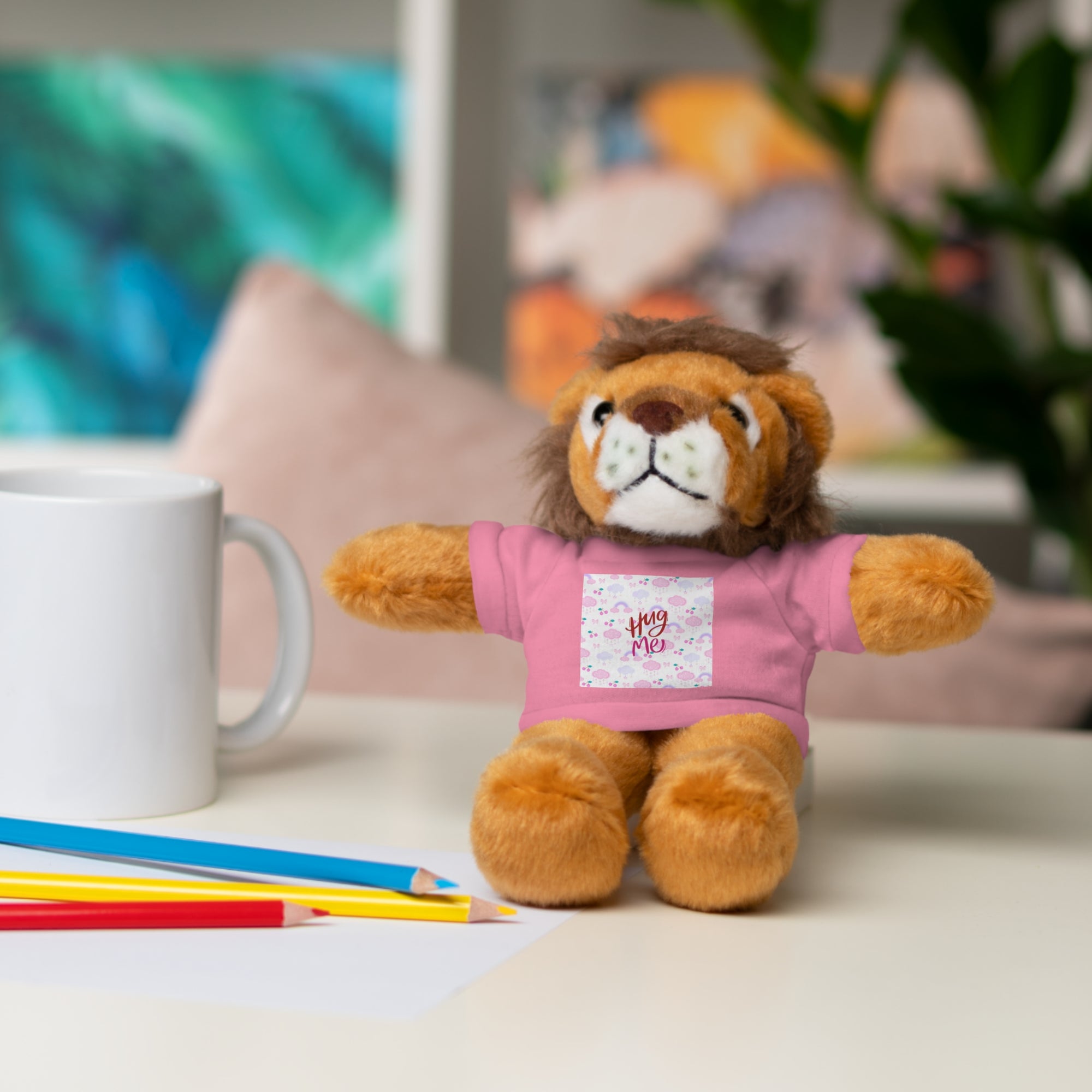 Hug Me Stuffed Animal Plush Toy – Soft & Cuddly Gift for Kids