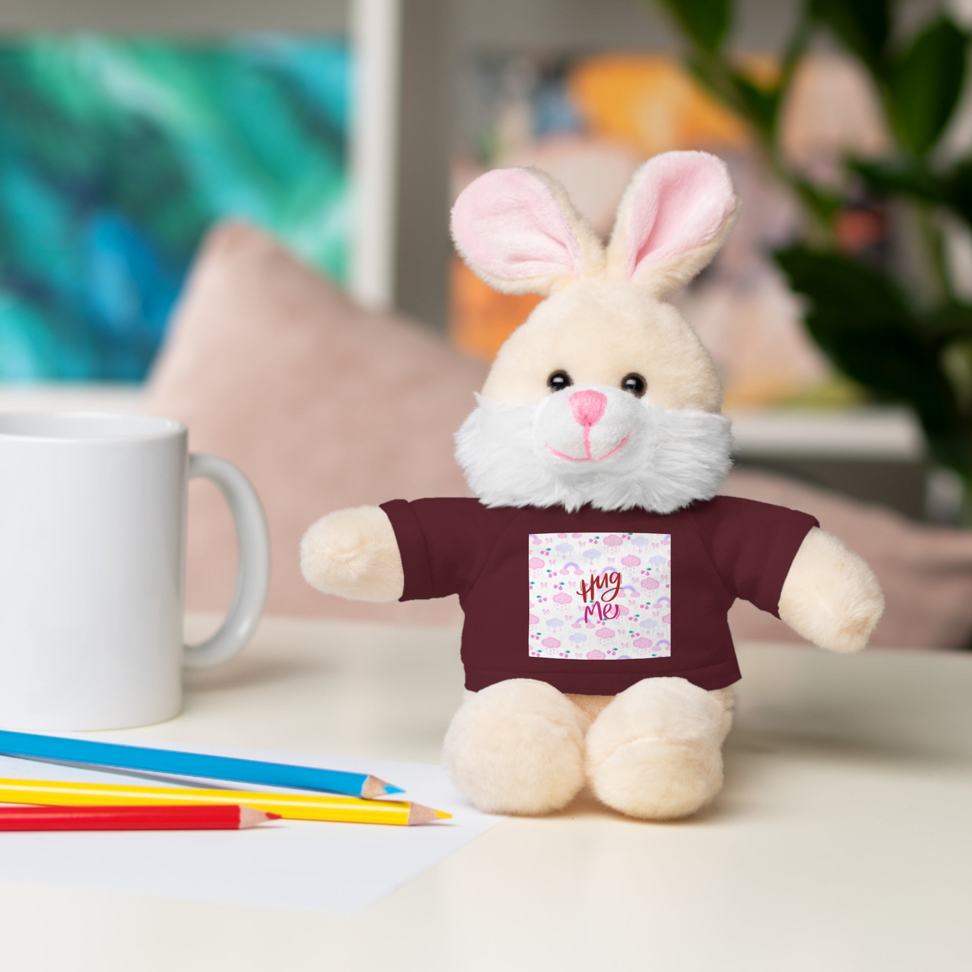 Hug Me Stuffed Animal Plush Toy – Soft & Cuddly Gift for Kids