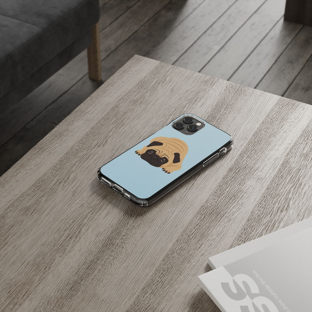 Clear Cute Puppy Impact-Resistant Cases