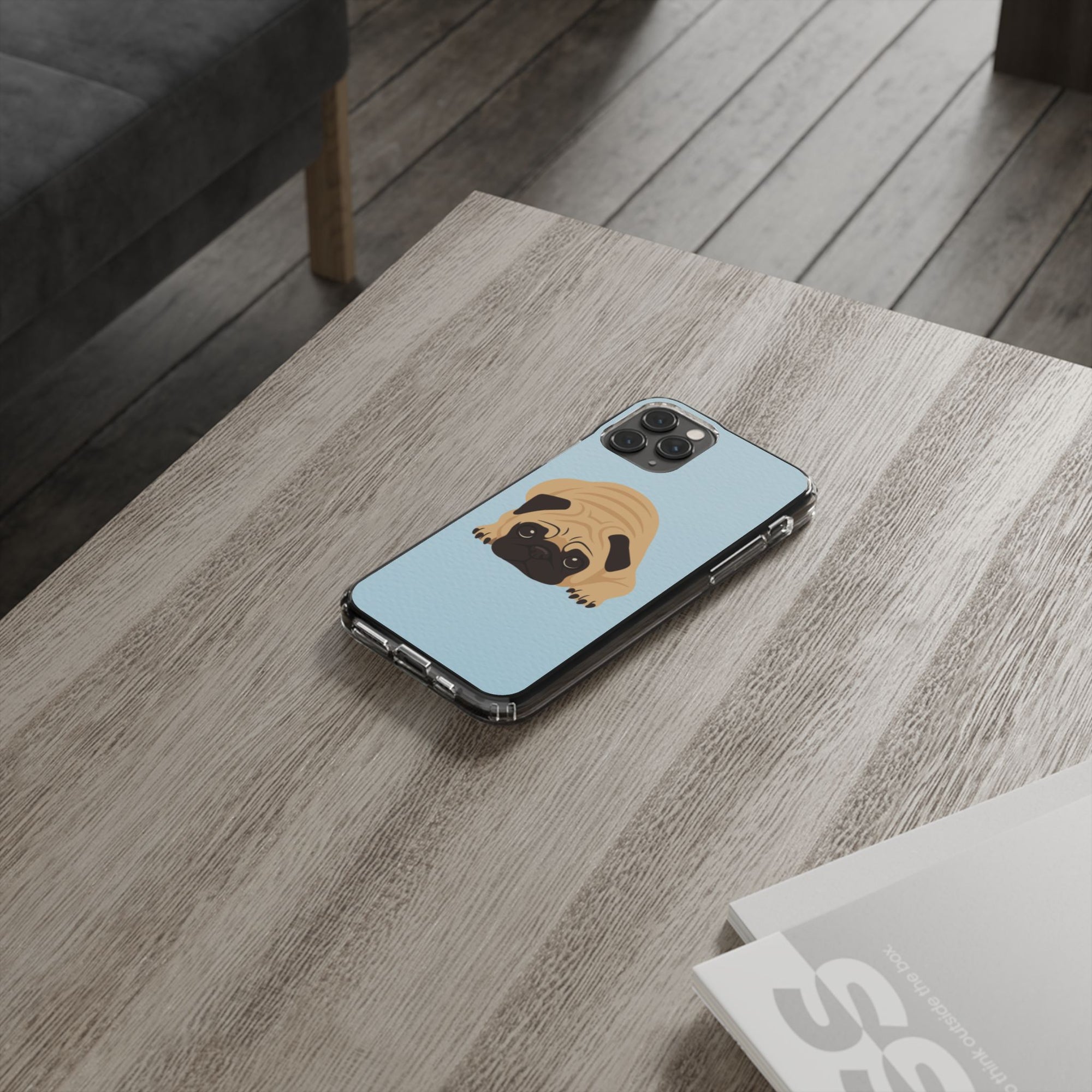 Clear Cute Puppy Impact-Resistant Cases