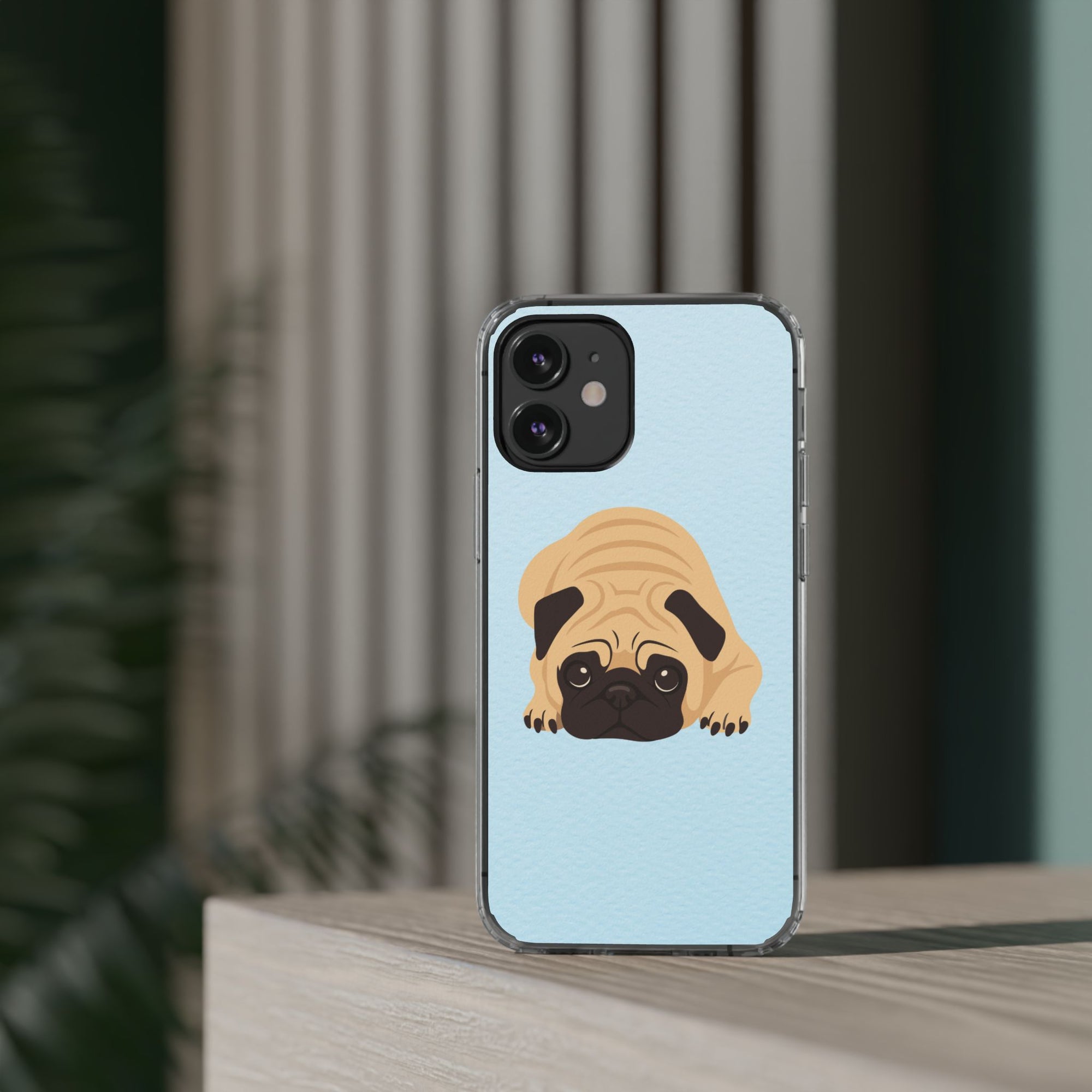 Clear Cute Puppy Impact-Resistant Cases