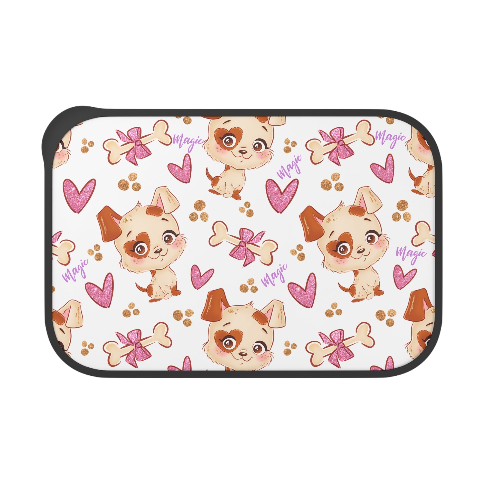 PLA Bento Box with Band and Utensils