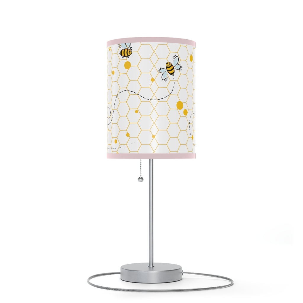 Chic Bee-Themed Table Lamp
