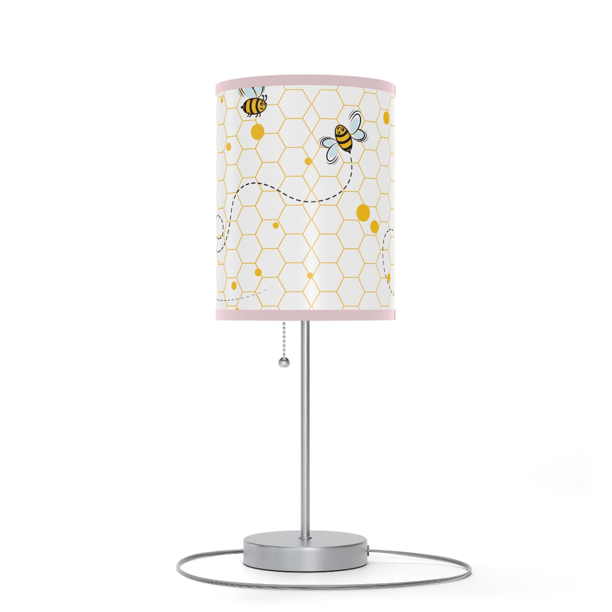 Chic Bee-Themed Table Lamp