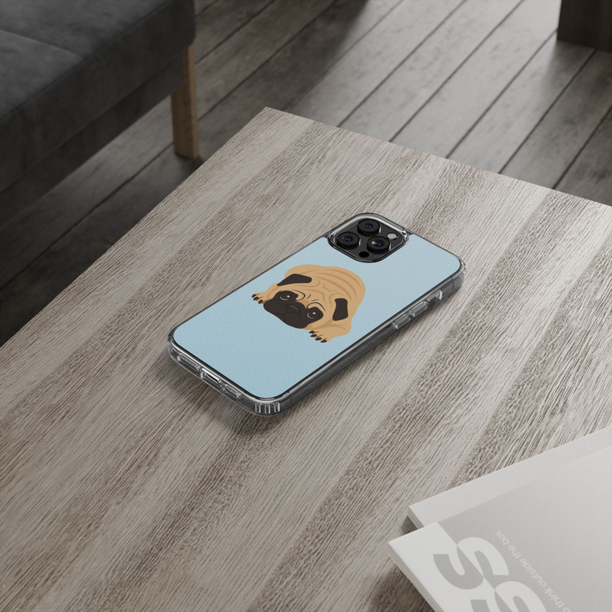 Clear Cute Puppy Impact-Resistant Cases