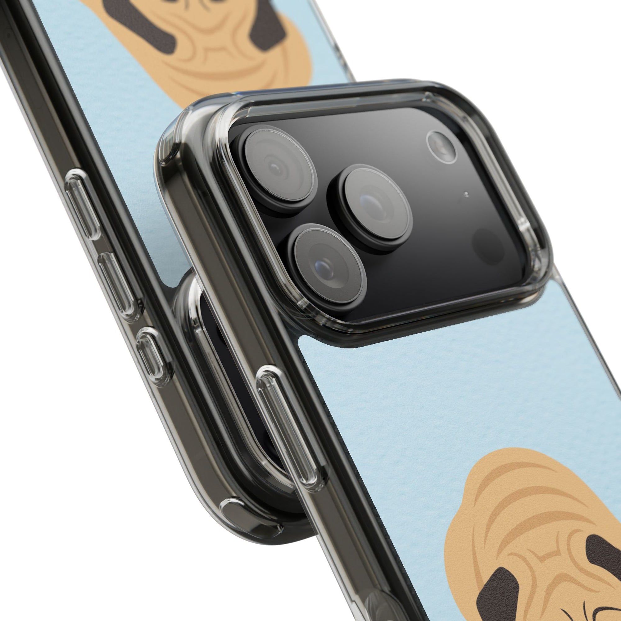Clear Cute Puppy Impact-Resistant Cases