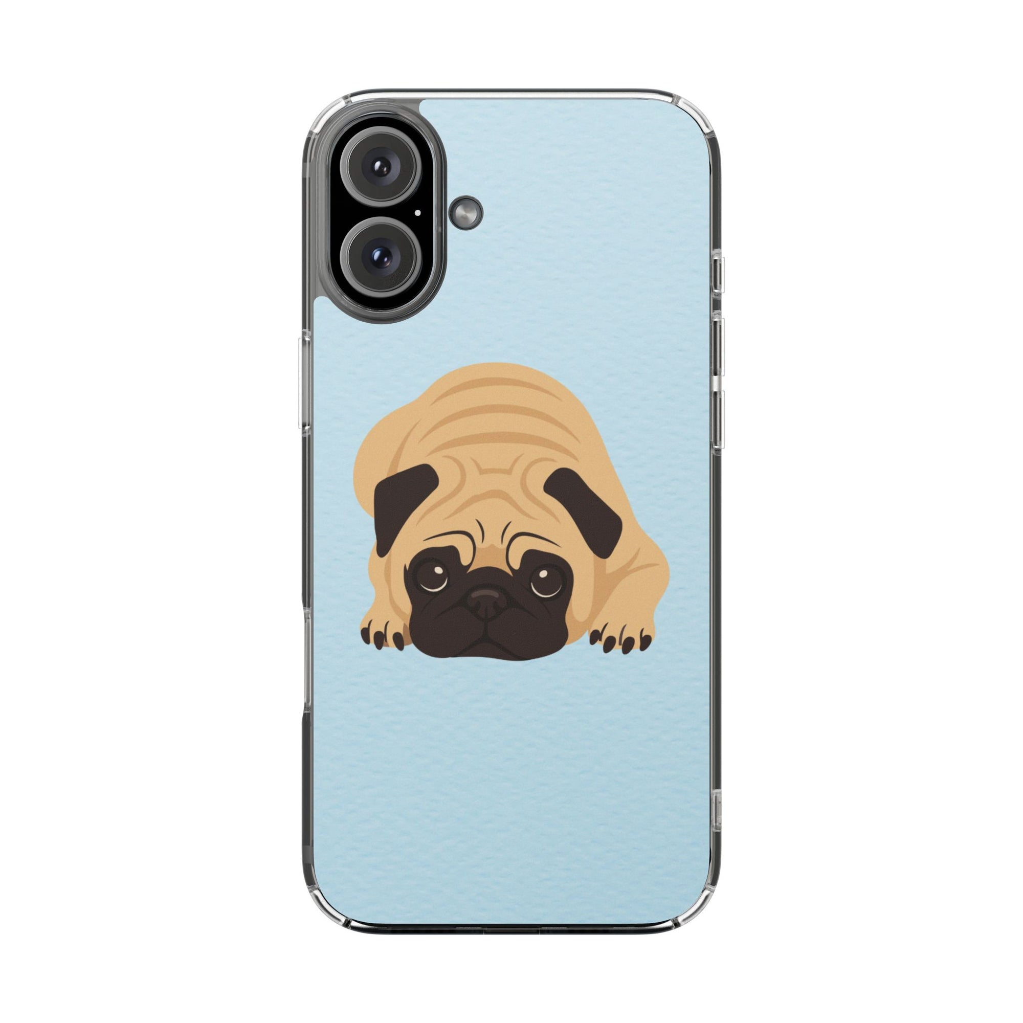 Clear Cute Puppy Impact-Resistant Cases