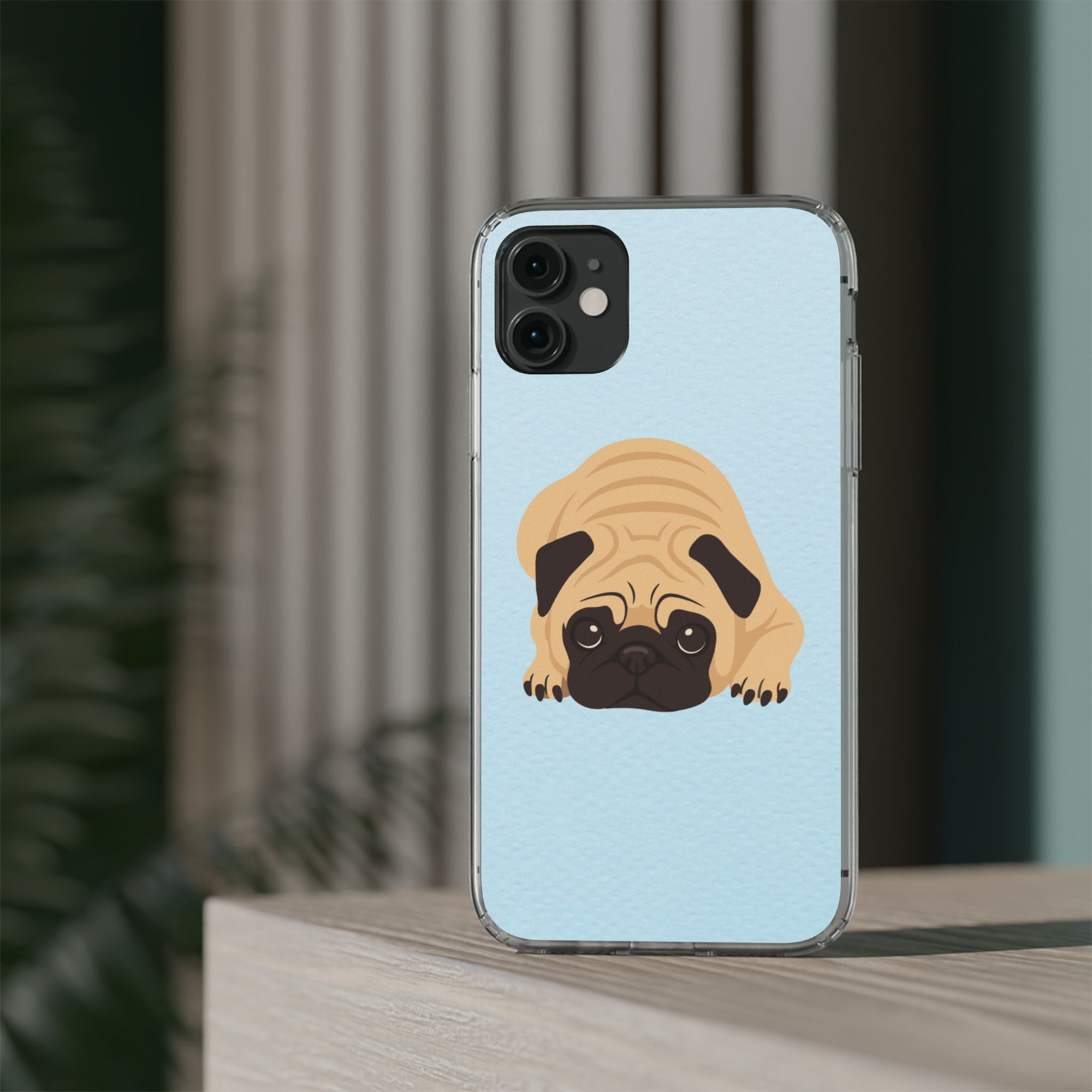 Clear Cute Puppy Impact-Resistant Cases