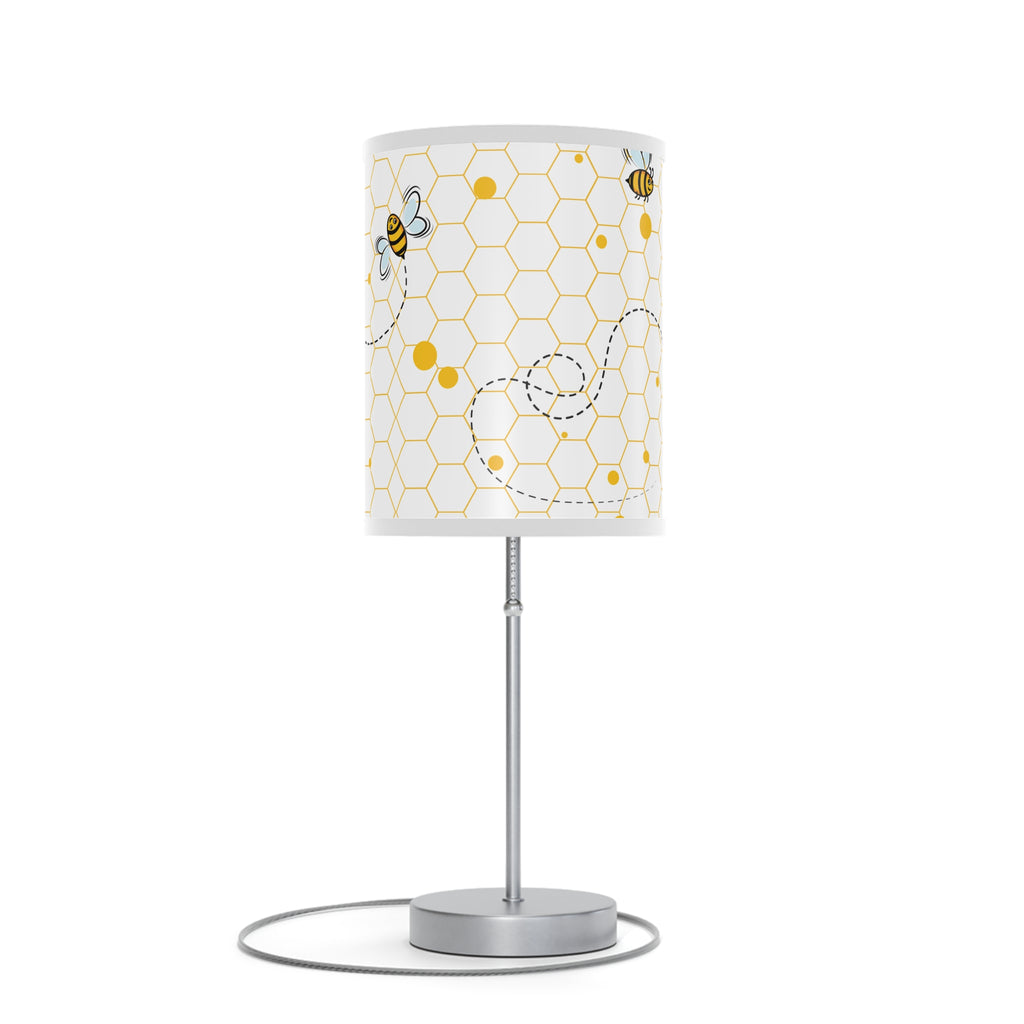 Chic Bee-Themed Table Lamp
