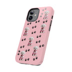 Tough Phone Case Cute Dog & Paws Design