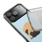 Clear Cute Puppy Impact-Resistant Cases