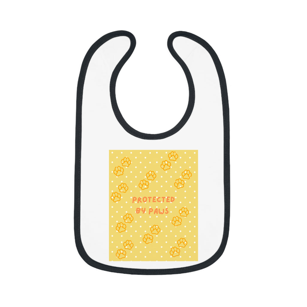 Baby Bib - Protected by Paws