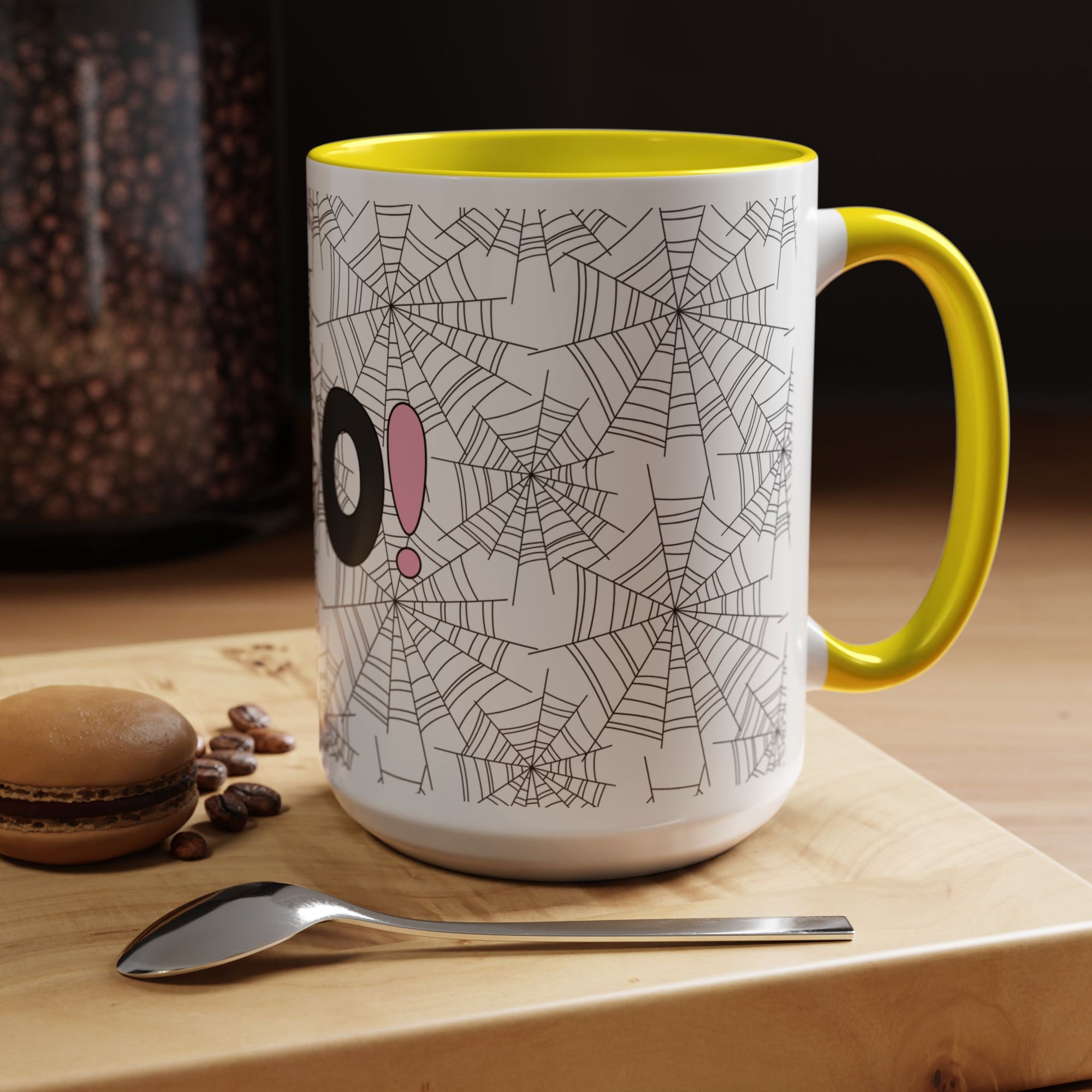 Halloween Ghost Accent Coffee Mug