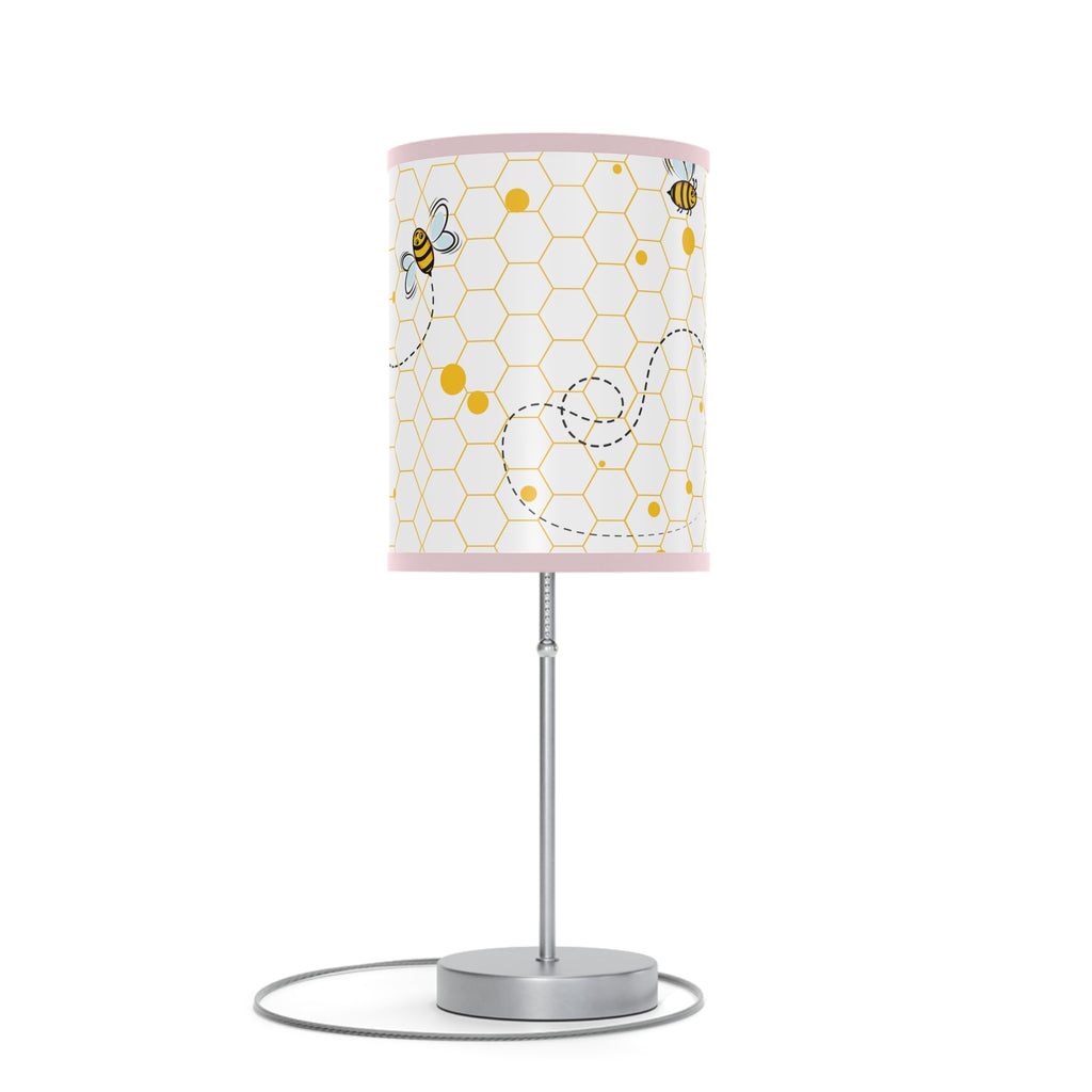 Chic Bee-Themed Table Lamp