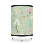 Floral Tripod Lamp