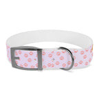 Charming Pet Collar with Paw Print Design