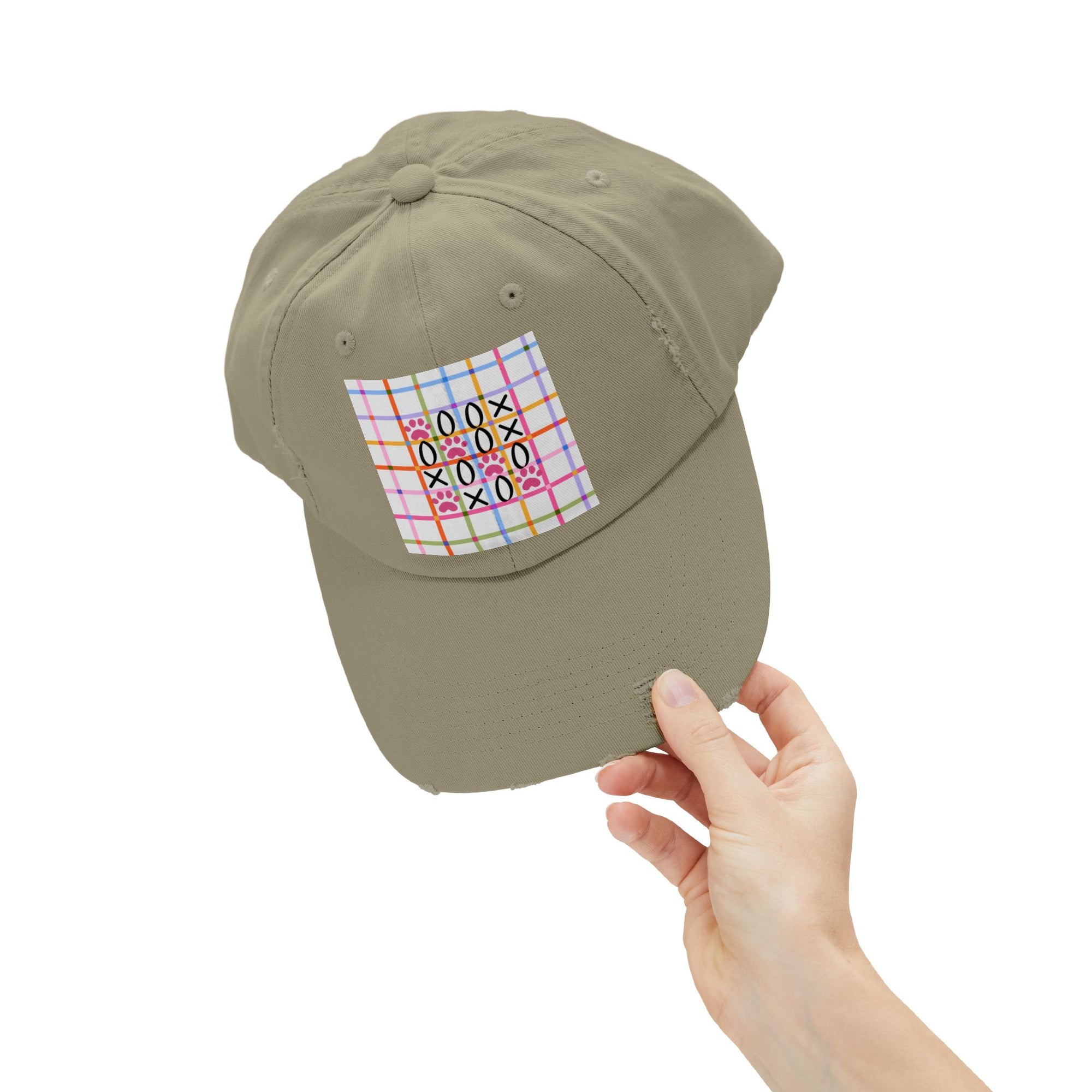 Unisex Distressed Cap