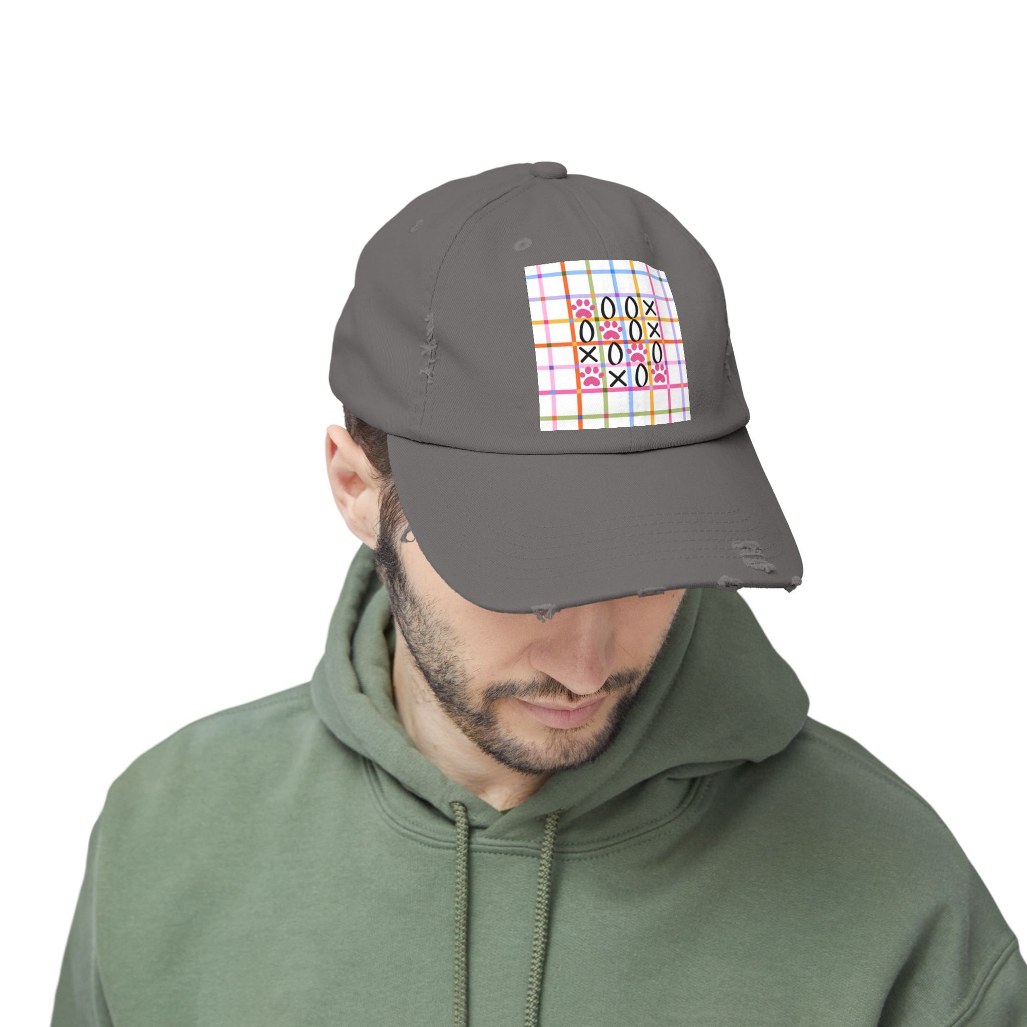 Unisex Distressed Cap