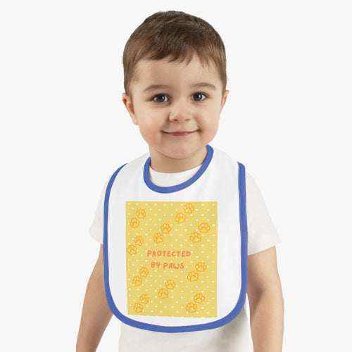 Baby Bib - Protected by Paws