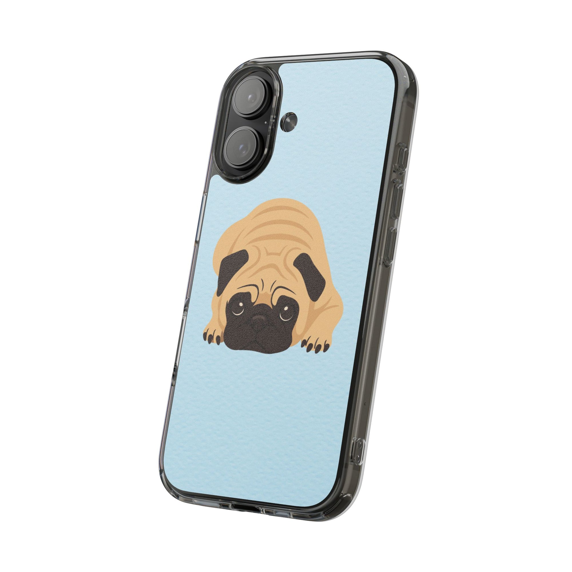 Clear Cute Puppy Impact-Resistant Cases