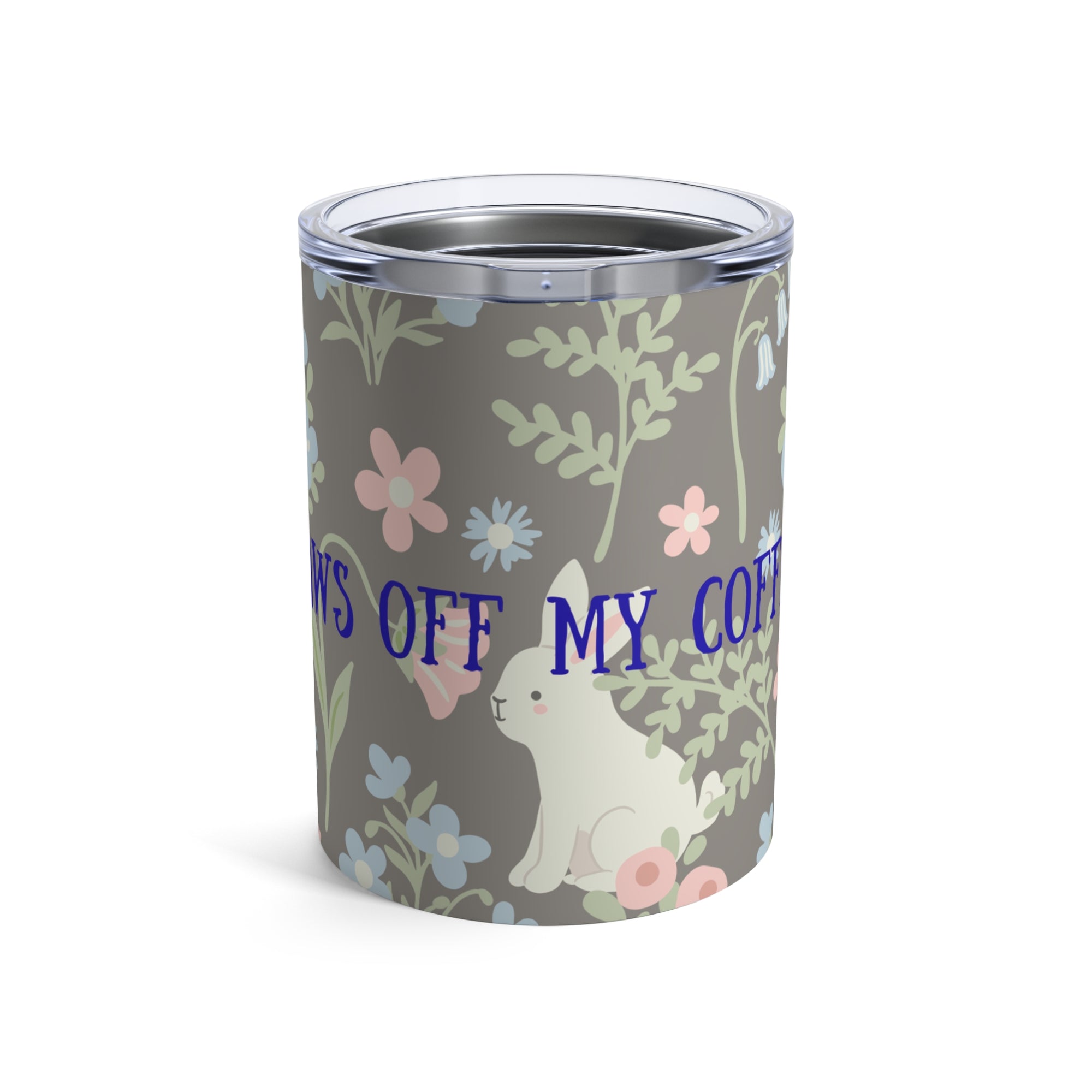 Charming Floral Animal Tumbler