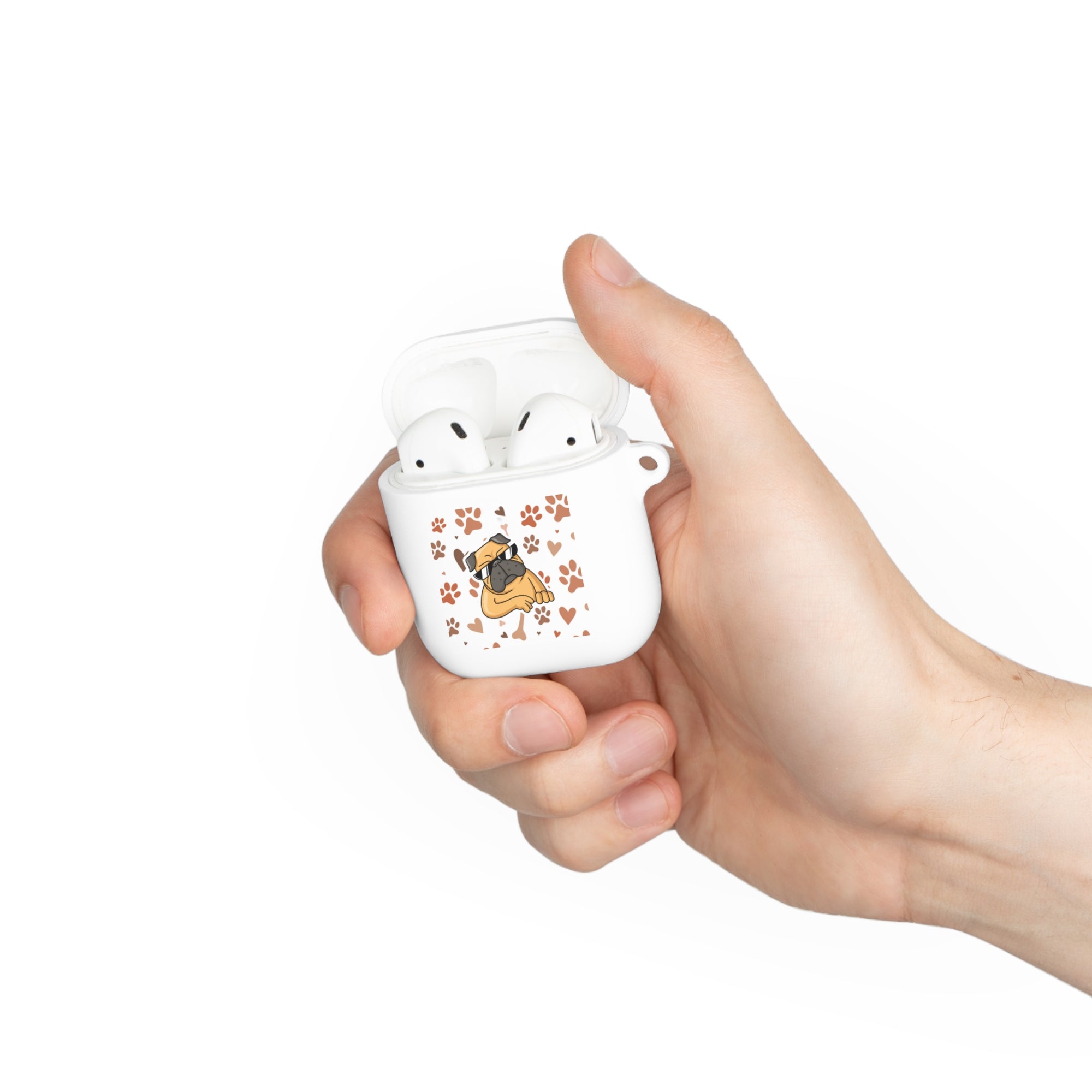 Cute Dog Paw Print AirPods Case Cover
