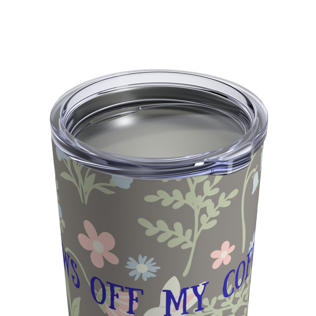 Charming Floral Animal Tumbler