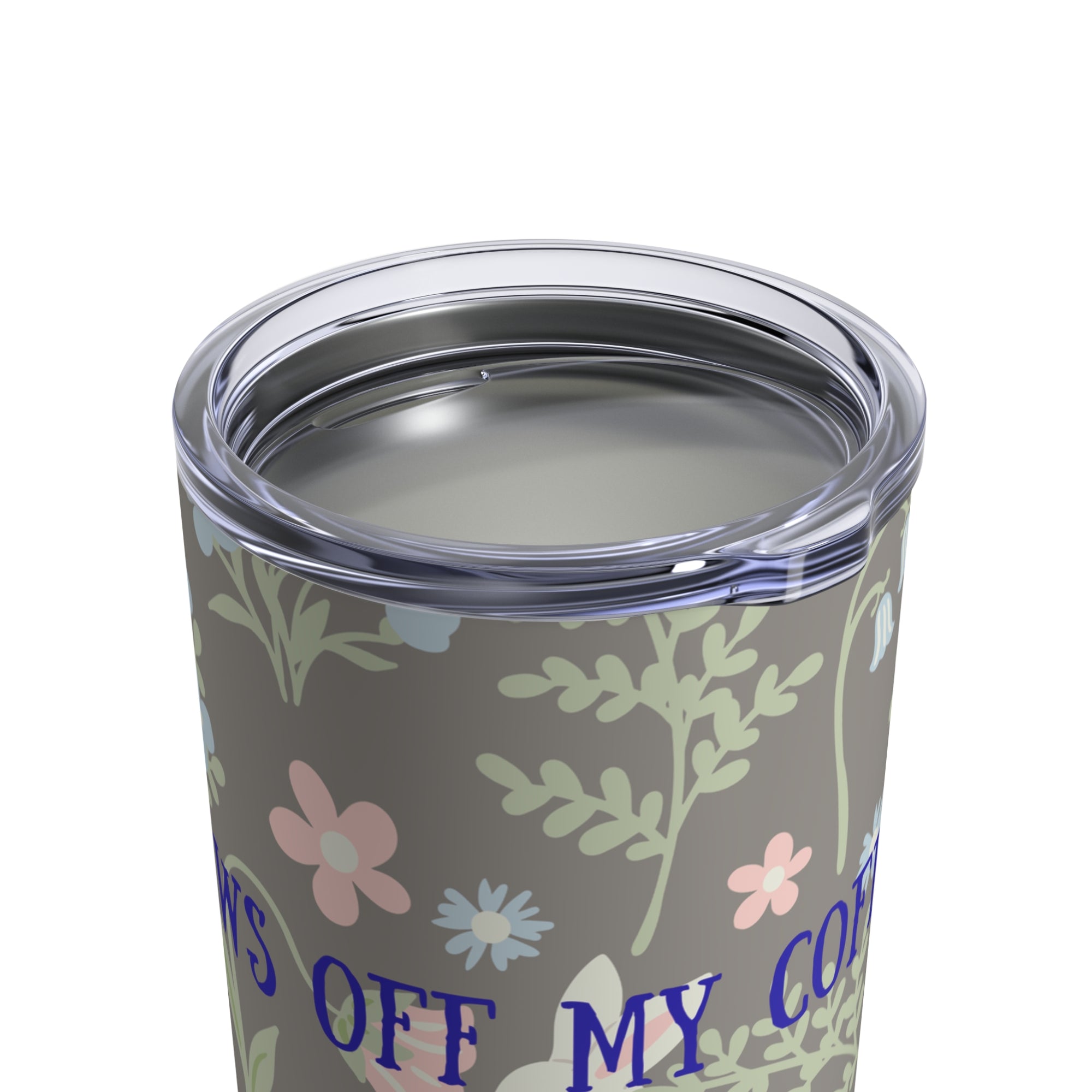 Charming Floral Animal Tumbler